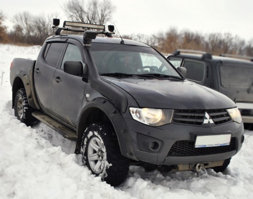 Расширители колёсных арок Mitsubishi L200 2005+