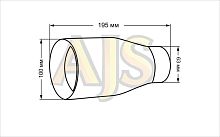 Насадка на глушитель 63мм, 100мм.