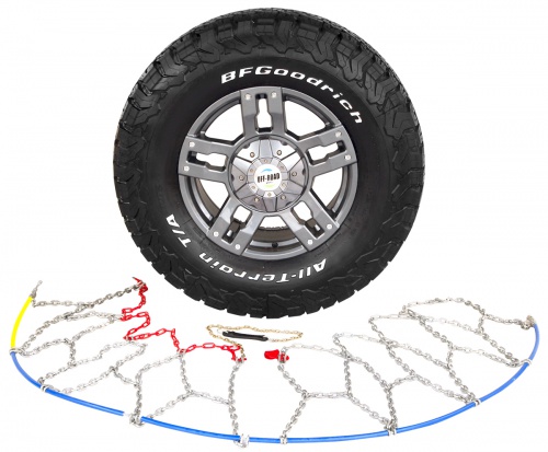 Цепи противоскольжения РИФ 4х4 "соты" 16 мм  185/75R16 (к-т 2 шт.) фото 3