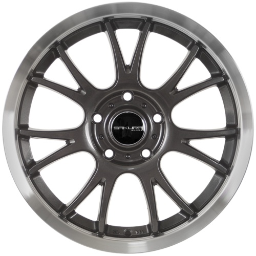 Литые диски новые Sakura Wheels Лот 343 Модель 2813 R16 5*114.3 ET=38 7" 73.1 фото 2