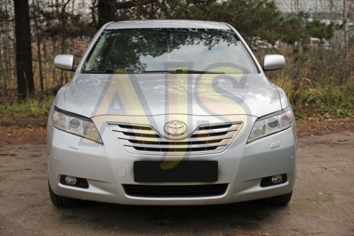 Toyota Camry V40 (дорестайлинг) 2006—2009 Накладки на фары (реснички) комплект 2шт фото 3