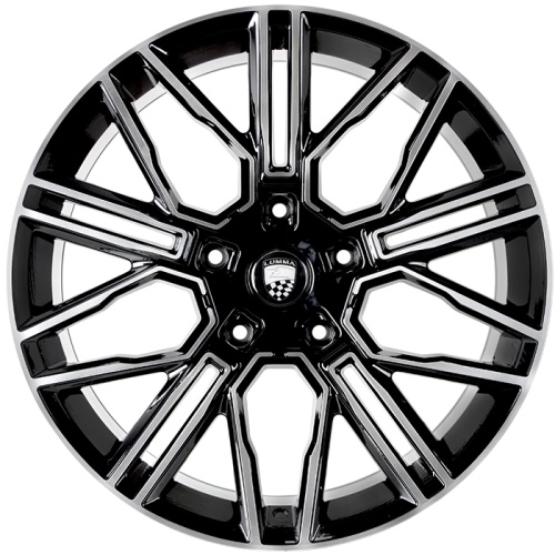 Литые диски новые Sakura Wheels Лот 327 Модель YA9557B R21 5*150 ET=40 9.5" 110.1 фото 2