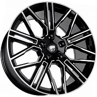 Литые диски новые Sakura Wheels Лот 327 Модель YA9557B R21 5*150 ET=40 9.5" 110.1