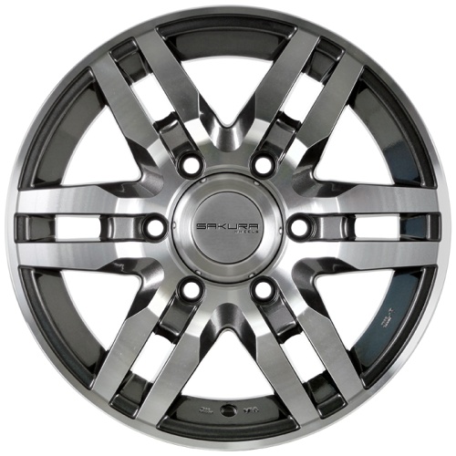 Литые диски новые Sakura Wheels Лот 298 Модель 497 R15 6*139.7 ET=33 6" 108.1 фото 2