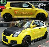 Triple S пружины под занижение Suzuki Swift