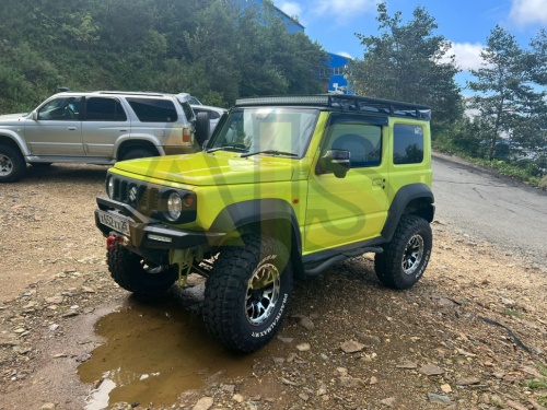 Suzuki Jimny JB74 64 Передний алюминиевый бампер Тип Б фото 3