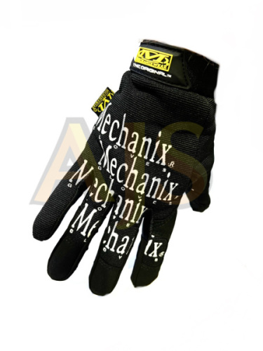 Перчатки Mechanix черно-белые