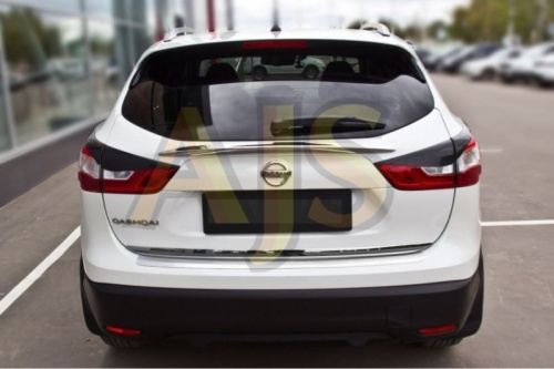 Nissan Qashqai 2014—н.в. Накладки на задние фонари (реснички)