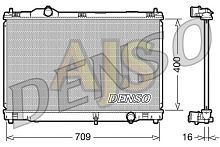 Радиатор двигателя Denso Lexus GS350 3GR-FE 05-11