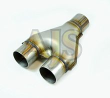 Переходник выхлопных систем Magnaflow style (Y-pipe) 57ммх2 - 63мм