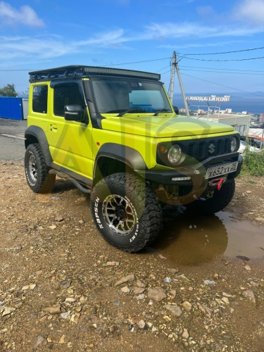 Suzuki Jimny JB74 64 Передний алюминиевый бампер Тип Б фото 4