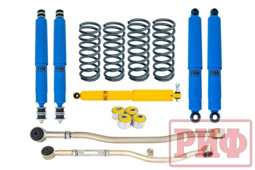 Лифт-комплект РИФ арктический Nissan Patrol Y61 2000+ лифт 50 мм средний (левый руль)