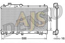 Радиатор двигателя Denso Subaru Impreza GR, GH, Legacy BL, BP, Outback BL 03-11