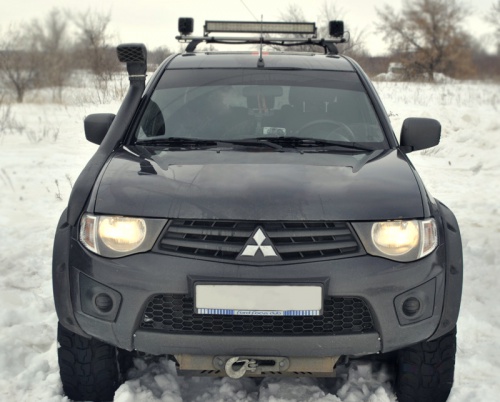 Расширители колёсных арок Mitsubishi L200 2005+ фото 2