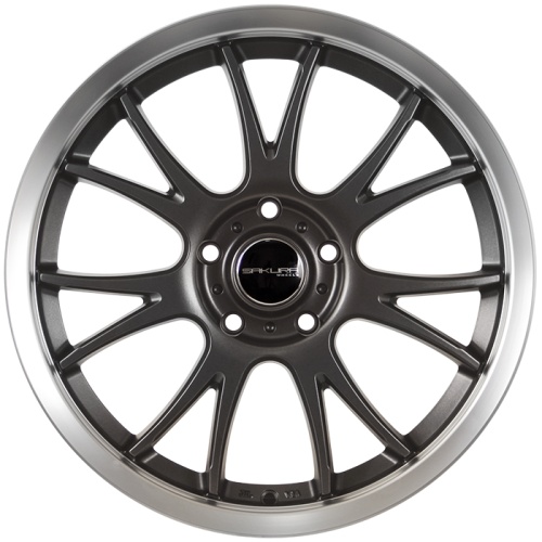 Литые диски новые Sakura Wheels Лот 346 Модель 2813 R17 5*114.3 ET=38 7.5" 73.1 фото 2