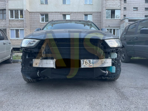 интеркулер Wagner style Audi A4, 5 B8 1.8, 2.0 TFSI, TDI 2.7, 3.0 TDI 2008-2013 tube-fin фото 5