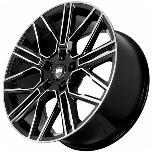 Литые диски новые Sakura Wheels Лот 327 Модель YA9557B R21 5*150 ET=40 9.5" 110.1 фото 4