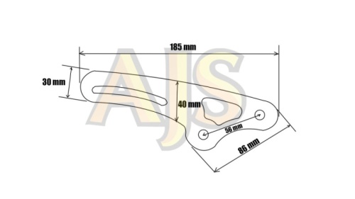 Кронштейн генератора Nissan RB20,  25