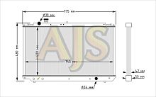 Радиатор алюминиевый Toyota Aristo JZS 160 2JZ-GE 40мм AT AJS
