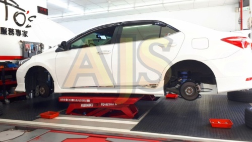 Triple S пружины под занижение Toyota Altis MK11